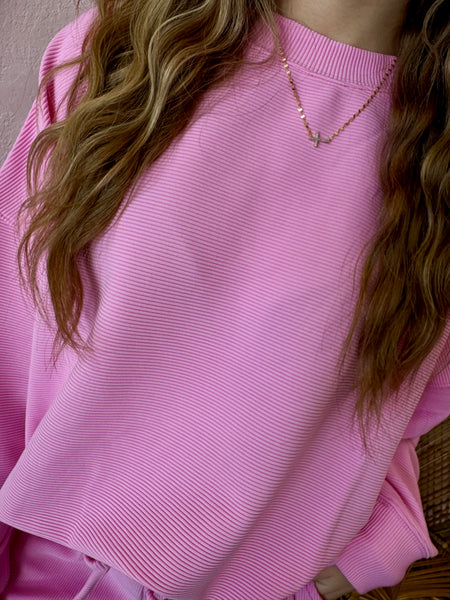 Everyday Lounge Short Set Pink