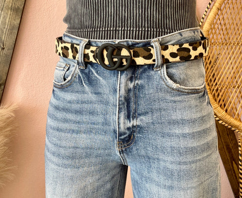Fashion Belt Leopard