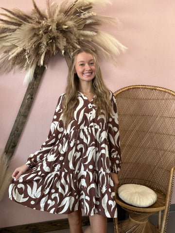 Autumn Bliss Mini Dress
