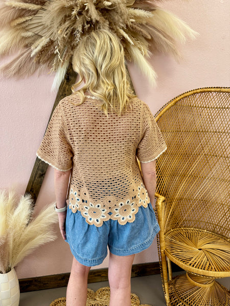 Spring Crochet Top