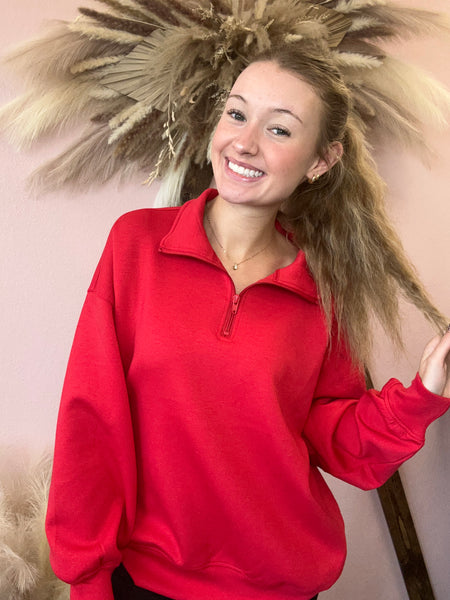 Scuba Half Zip Pullover in 6 Colors