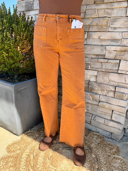 Mica Canyon Clay Wide Leg Jeans