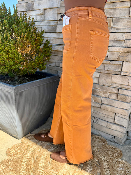 Mica Canyon Clay Wide Leg Jeans