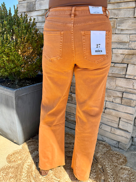 Mica Canyon Clay Wide Leg Jeans