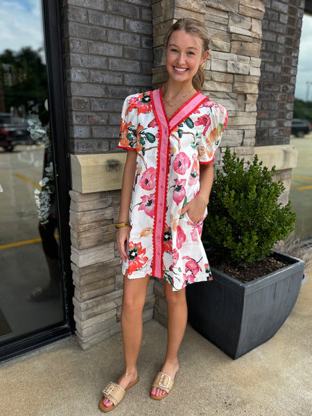 Sunday Floral Shift Dress