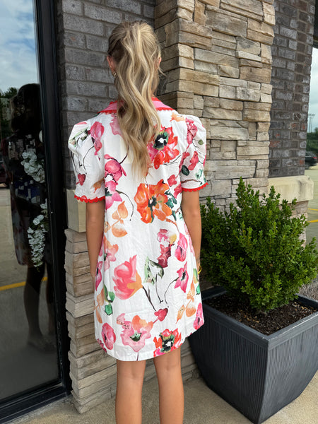 Sunday Floral Shift Dress