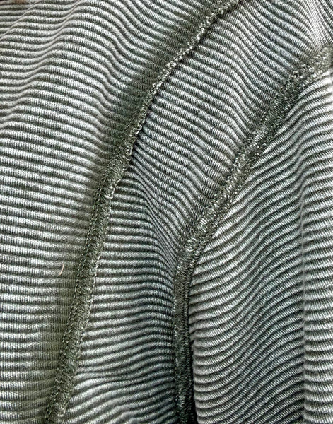 Double Ribbed Pullover Sweatshirt