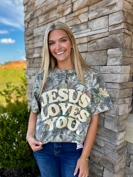 Jesus Loves You Camo