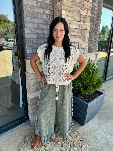 The Willow Floral Palazzo Pants