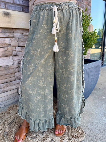 The Willow Floral Palazzo Pants