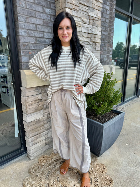 The Aspen Barrel Leg Pants