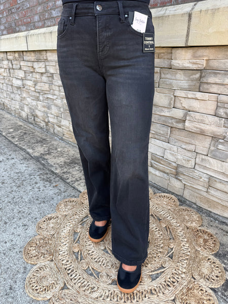 Risen Duke High Rise Tummy Control Straight Jeans