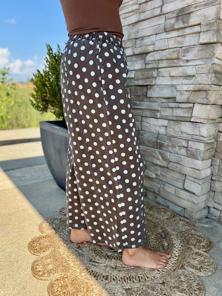 The Cocoa Blue Dot Pants