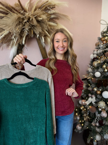 DOORBUTSTER Winter Velvet Top