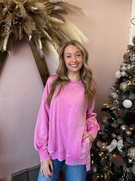 DOORBUSTER Winter Sleigh Pocket Sweatshirt