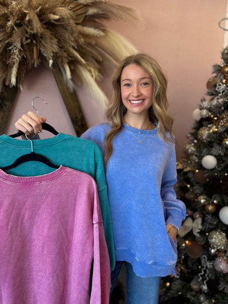 DOORBUSTER Winter Sleigh Pocket Sweatshirt