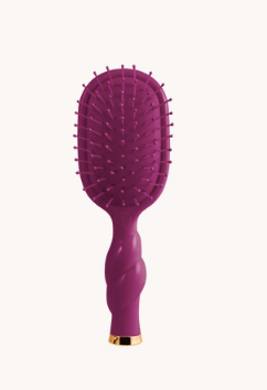 Teleties Mini Detangler Hair Brush Medium Hair Mulberry