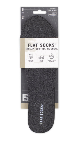 Flat Socks Black