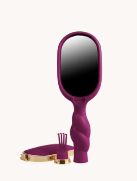 Teleties Mini Detangler Hair Brush Medium Hair Mulberry