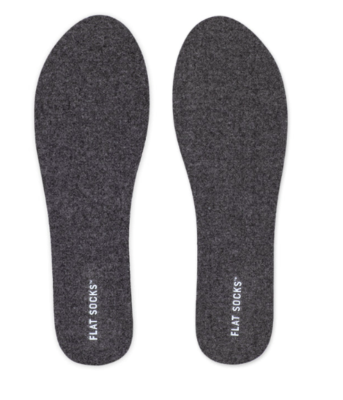 Flat Socks Black