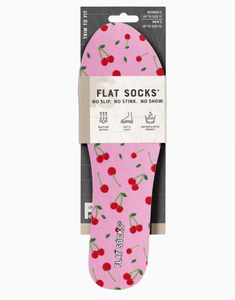 Flat Socks Cherry