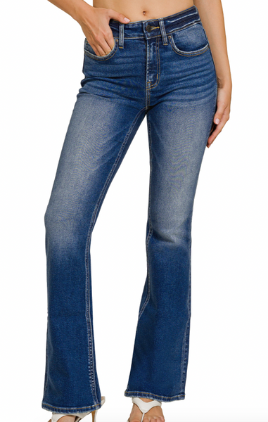 Dark Wash Bootcut Jeans