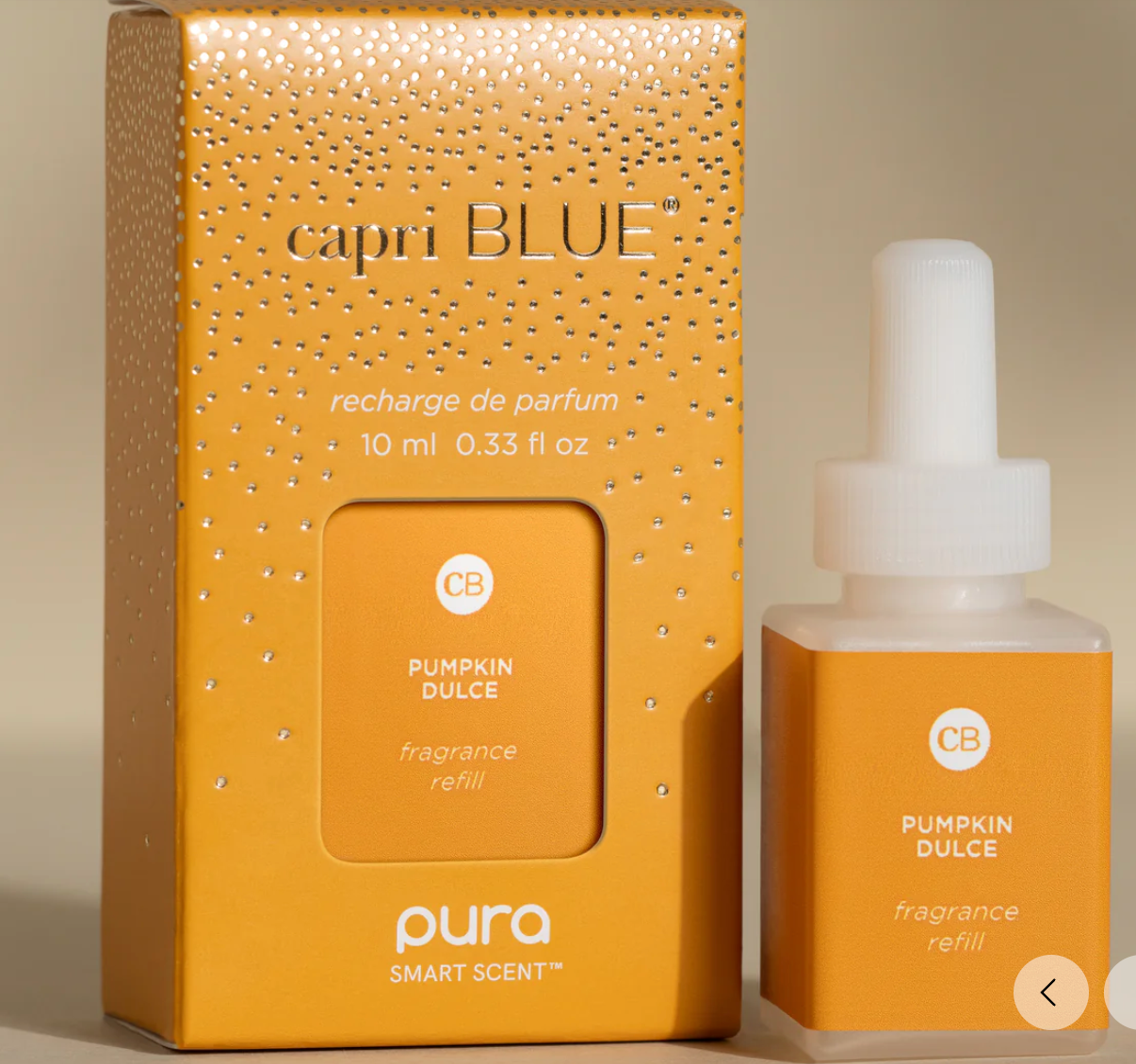 Pura Capri Blue Pumpkin Dulce Diffuser Refill