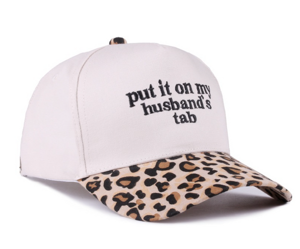 Put It On My Husbands Tab Cap