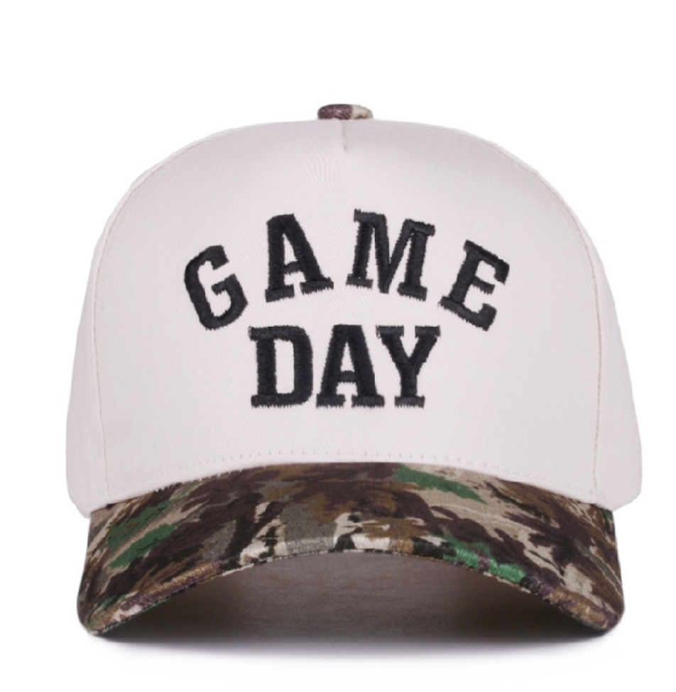 Camo Game Day Cap