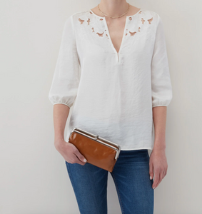 HOBO Lauren Clutch Truffle