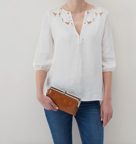 HOBO Lauren Clutch Truffle