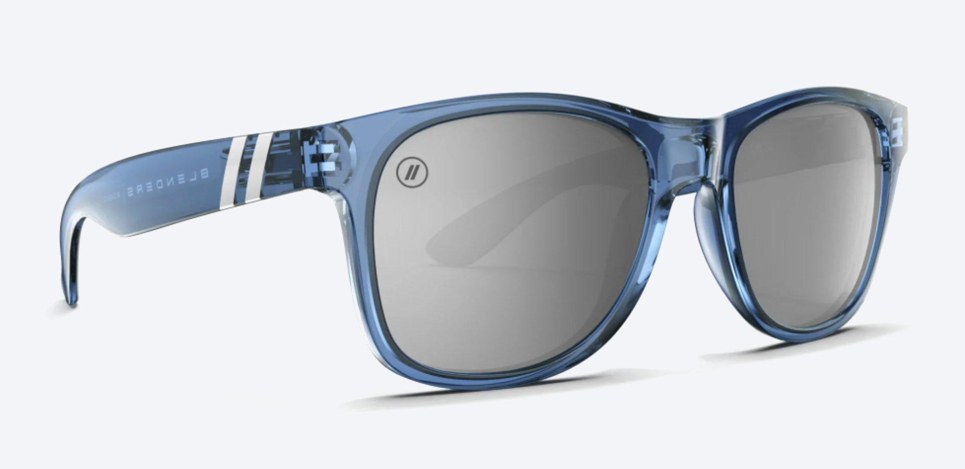 Blenders clear blue sunglasses
