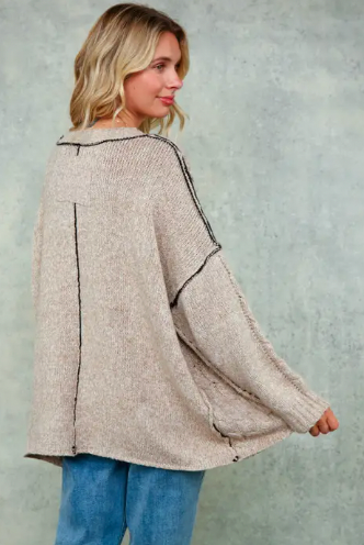 Cable Knit Overiszed Sweater