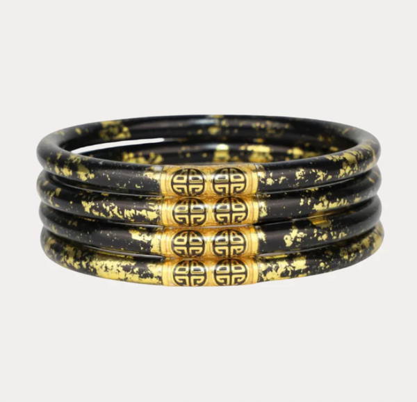 BuDhaGirl KOI Noir All Weather Bangles AWB  Set of 4