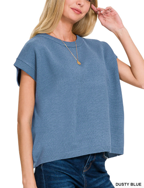 Spring Sweater Top Blue