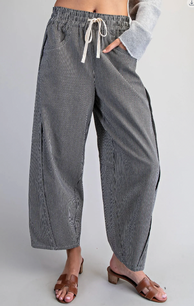 Striped Relaxed Fit Pants