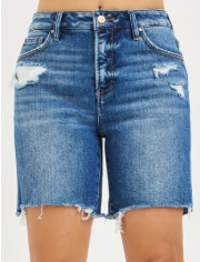 Risen High Rise Tummy Control Mid Length Shorts