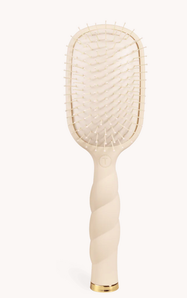 Teleties Detangler Hair Brush for Medium Hair Tan