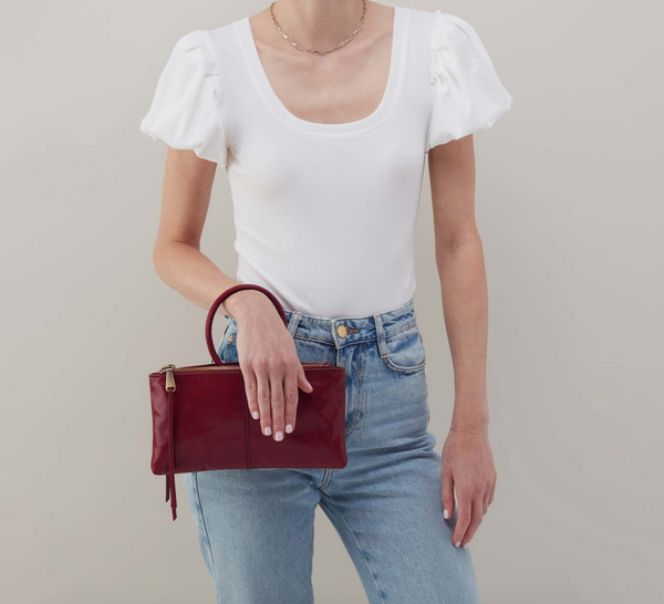 HOBO Sable Crossbody Saddleberry
