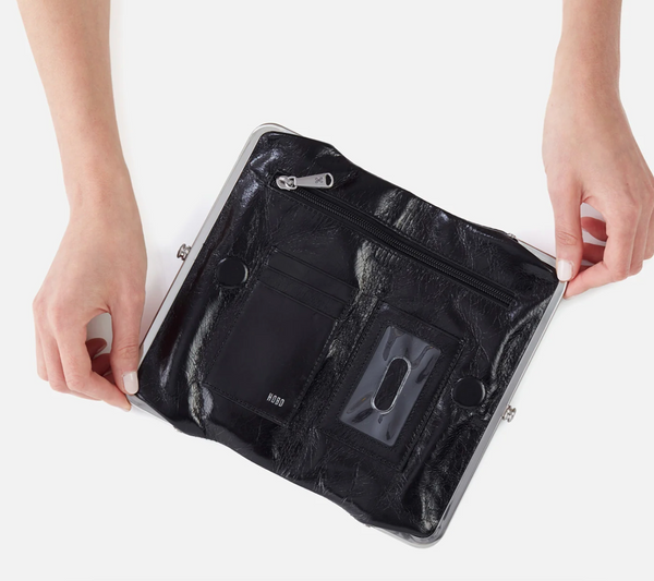 HOBO Lauren Clutch Black