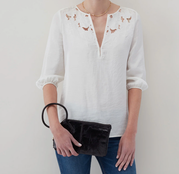HOBO Sable Wristlet Black
