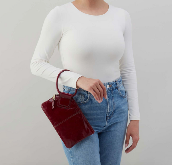 HOBO Sable Wristlet Saddleberry