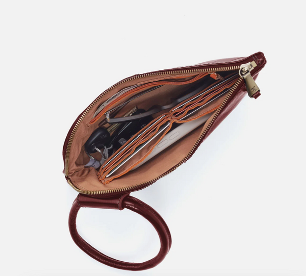 HOBO Sable Wristlet Saddleberry