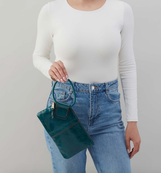 HOBO Sable Wristlet Wild Bluegrass
