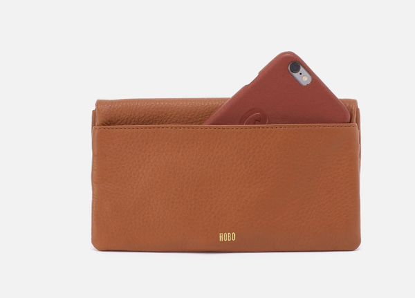 HOBO Lumen Continental Wallet Warm Honey
