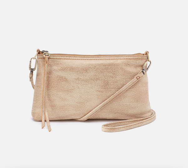 HOBO Darcy Crossbody Metallic Gold Leaf