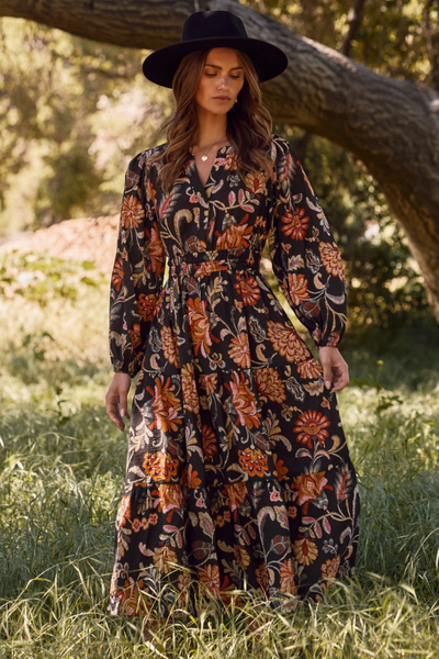 Harvest Season Midi Dress