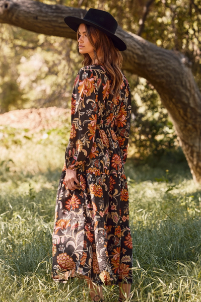 Harvest Season Midi Dress