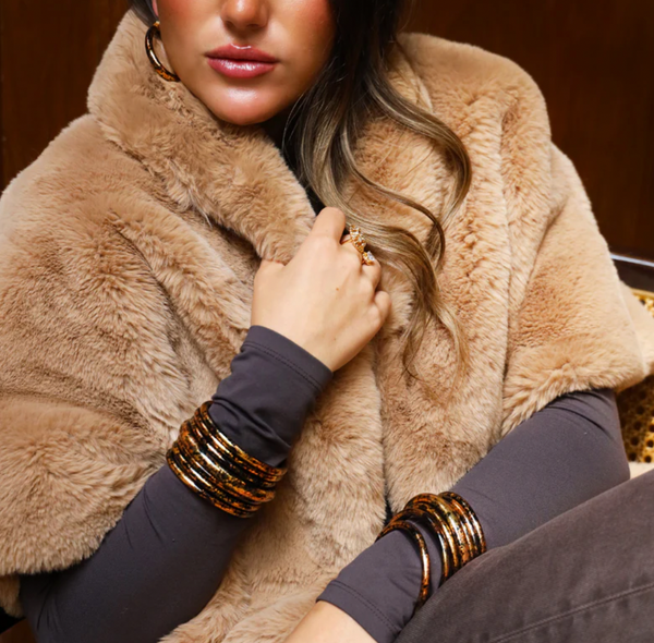 BuDhaGirl KOI Leopard All Weather Bangle AWB Set of 4