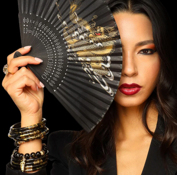 BuDhaGirl KOI Noir All Weather Bangles AWB  Set of 4